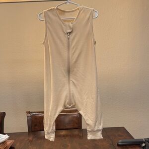 Sleeveless Sleep Sack Walker 0.5 TOG - Organic Cotton - Cream